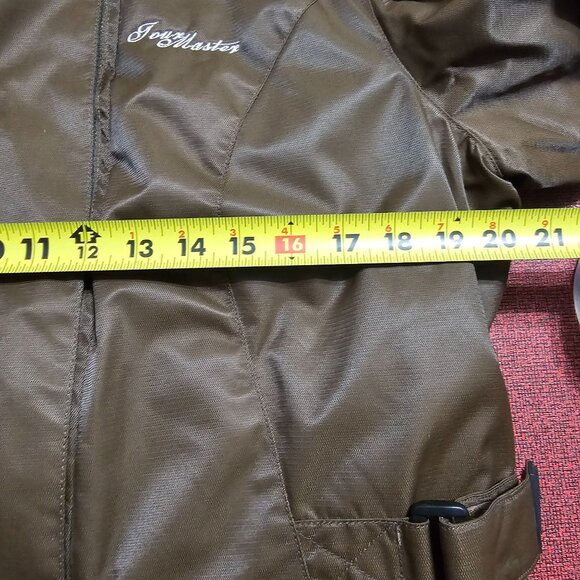 Tourmaster Trinity Series 2 Womens Motorcycle Jacket M Brown Zipout Liner Biker - Picture 15 of 16